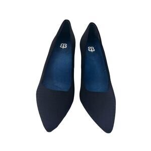 Betabrand Mile Marker Black Heels Comfort Business - Sz 10